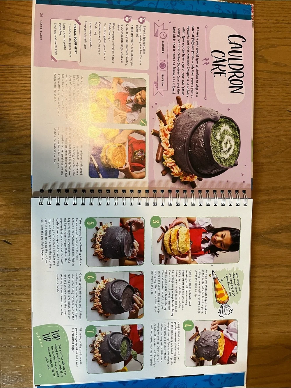 Scholastic Harry Potter Bake, Create, and Decorate! - White Cover-Brand New